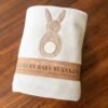 Personalised Bunny Baby Blanket