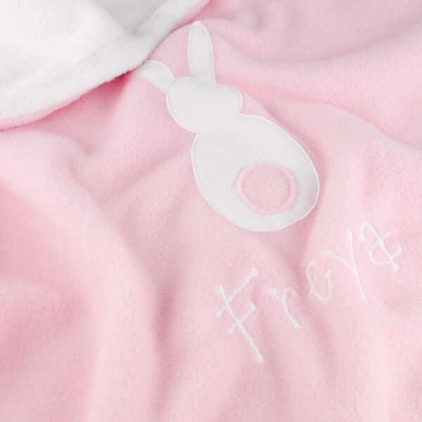 Personalised Bunny Baby Blanket