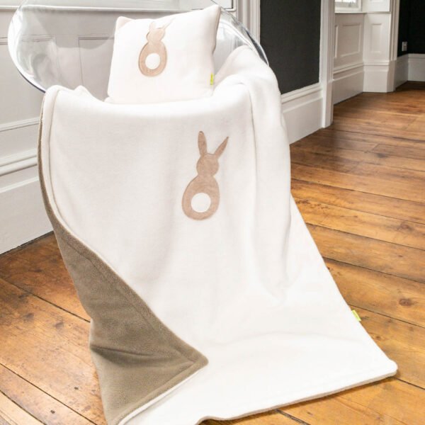 Personalised Bunny Baby Blanket
